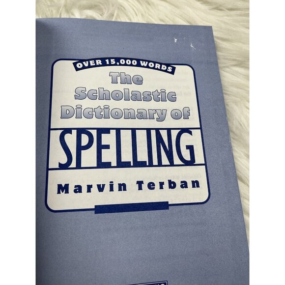 The Scholastic Dictionary of Spelling Book Homeschool Education - Picture 3 of 8